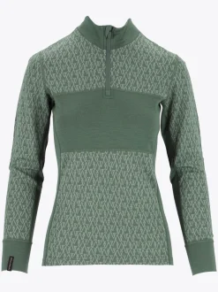 Aurora Aya Ull HZ D Halfzip ulltopp til dame