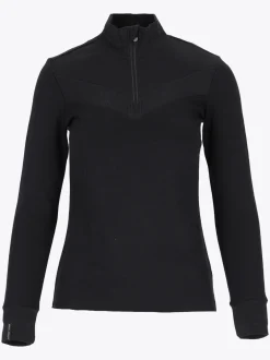 Aurora Oda Ull HZ D Myk ulltopp med halfzip til dame