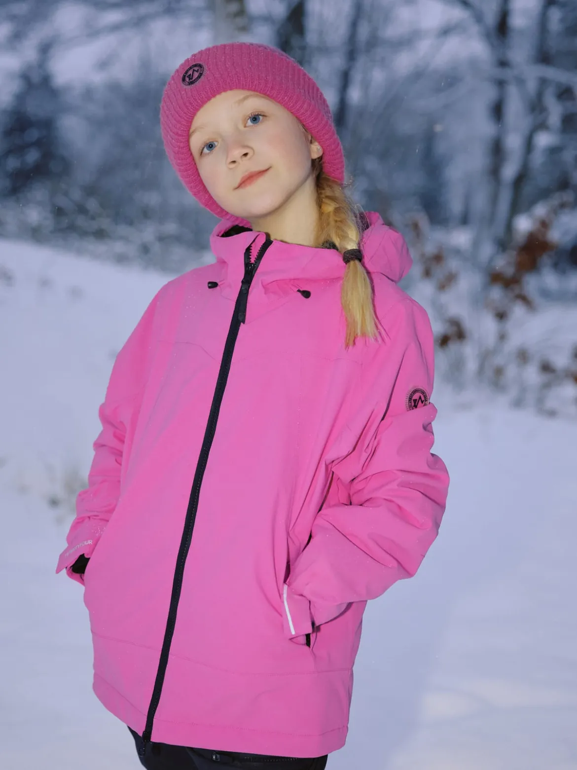 Aurora Warm Jacket JR Skalljakke med tynn vattering til Junior