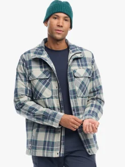 Finse Flannel Jakke H Lett vattert jakke til herre
