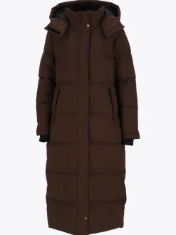 Mode Ada Parkas D Lang vattert parkas til dame