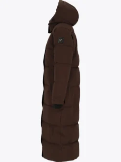 Mode Ada Parkas D Lang vattert parkas til dame