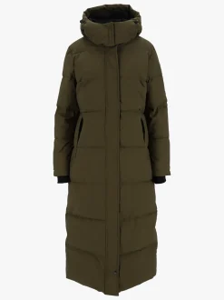 Mode Ada Parkas D Lang vattert parkas til dame