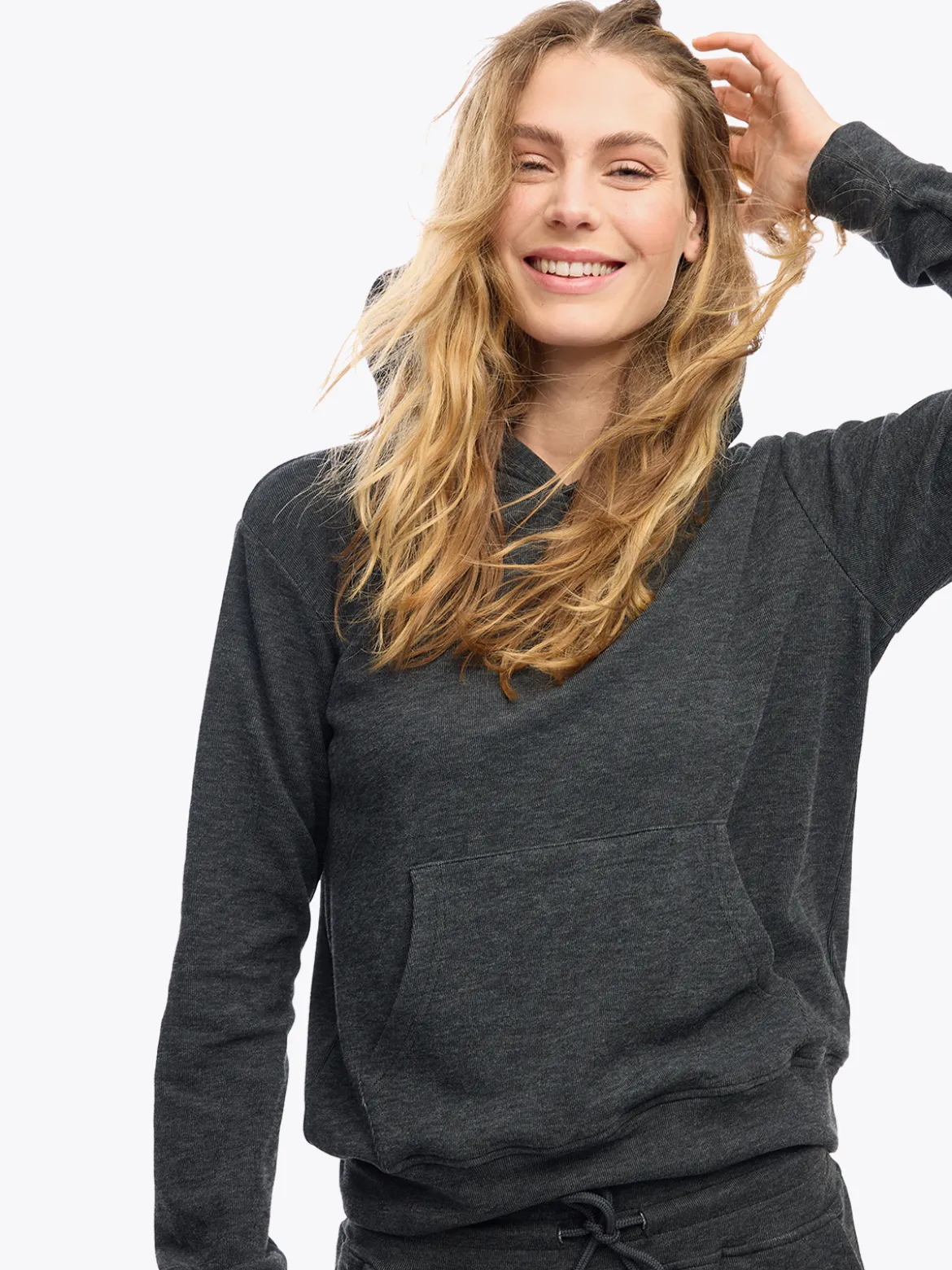 Mode Comfy Hoodie D Myk hettegenser til dame