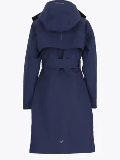 Mode 2L Trench D Lang 2-lags jakke til dame