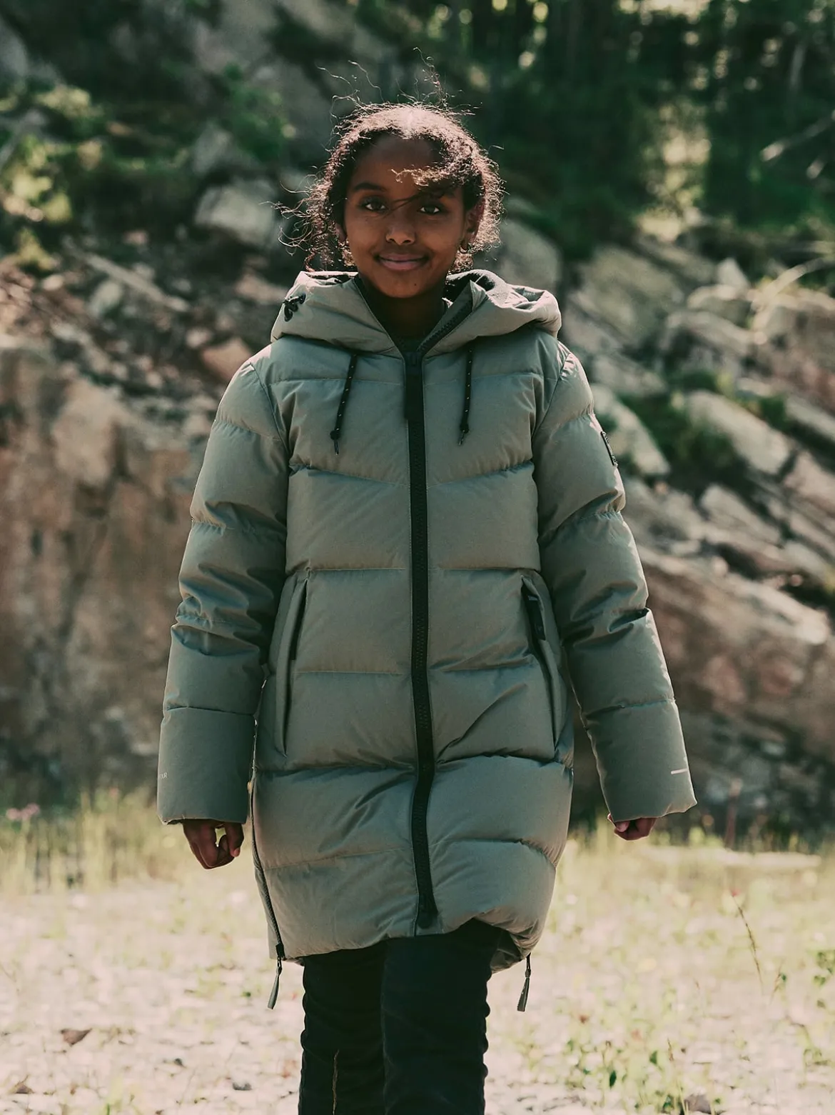 Mode Maya Dunparkas JR Myk dunparkas til junior