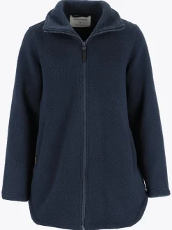 Mode Pile Jakke D Myk pilefleece jakke til dame