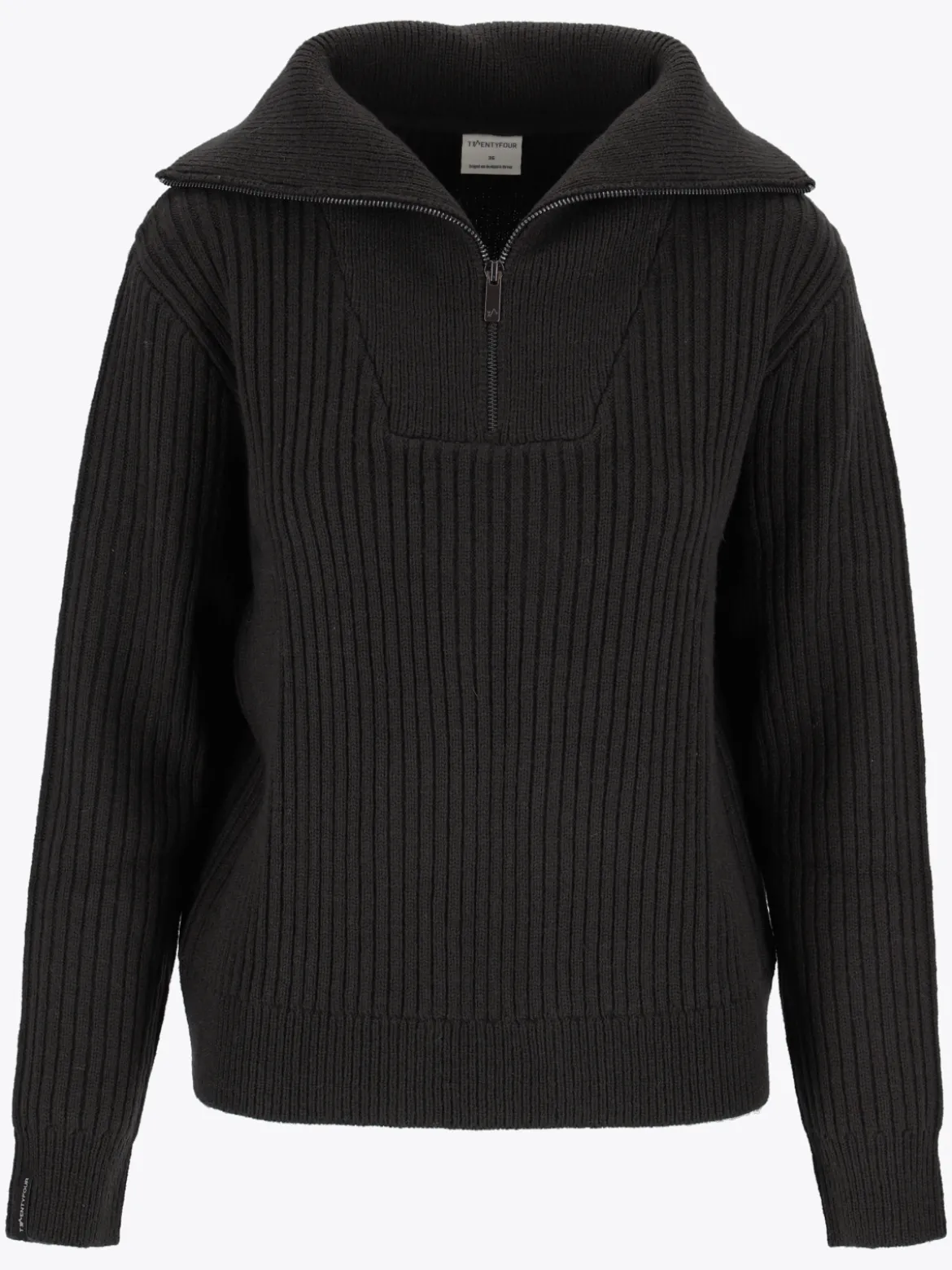 Mode Rib HZ Knit D Halfzip strikkegenser til dame