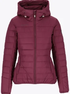 Mode Thermal Jakke D Jakke med BamCoalTex vattering til dame
