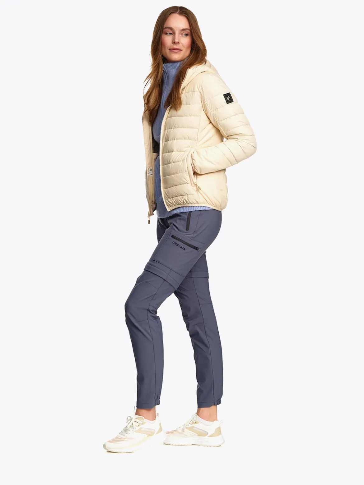 Mode Thermal Jakke D Jakke med BamCoalTex vattering til dame