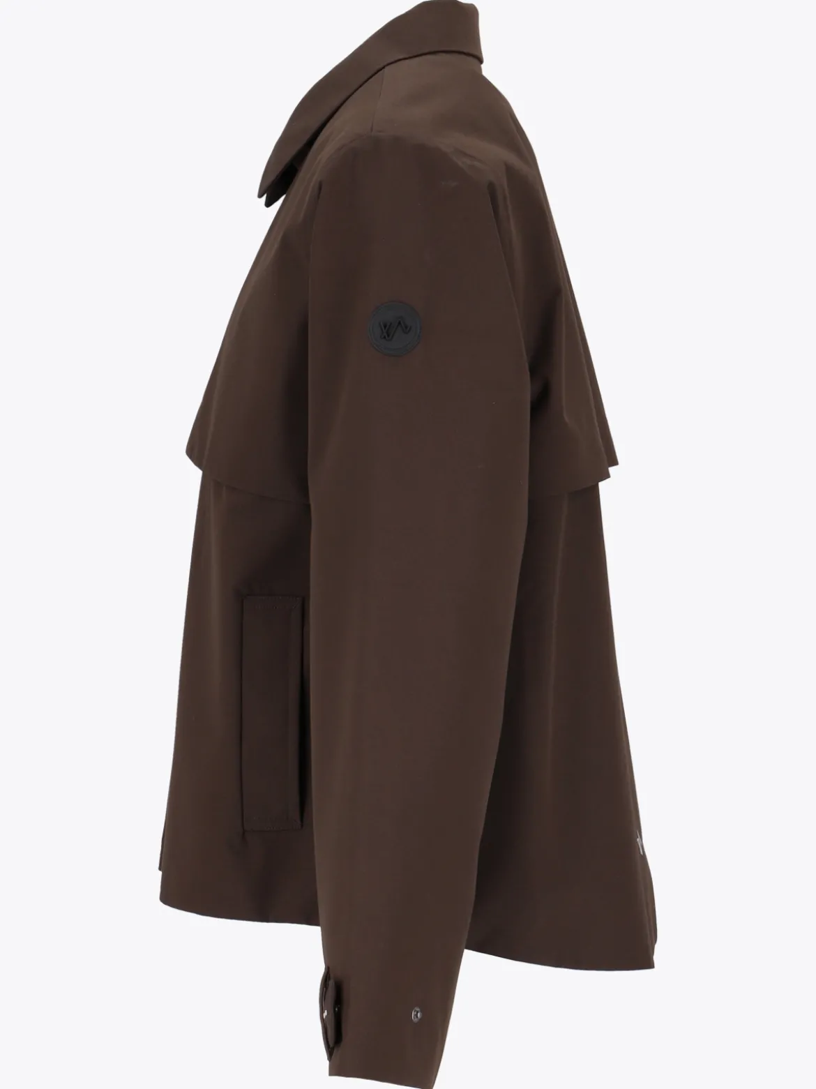 Mode Trench Jakke D Kort trenchcoat til dame