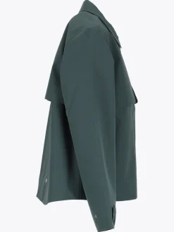 Mode Trench Jakke D Kort trenchcoat til dame