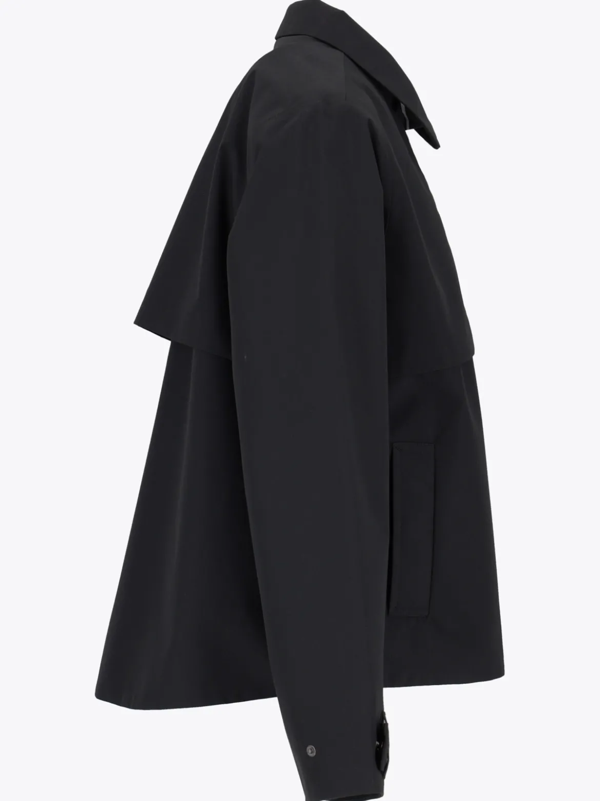 Mode Trench Jakke D Kort trenchcoat til dame