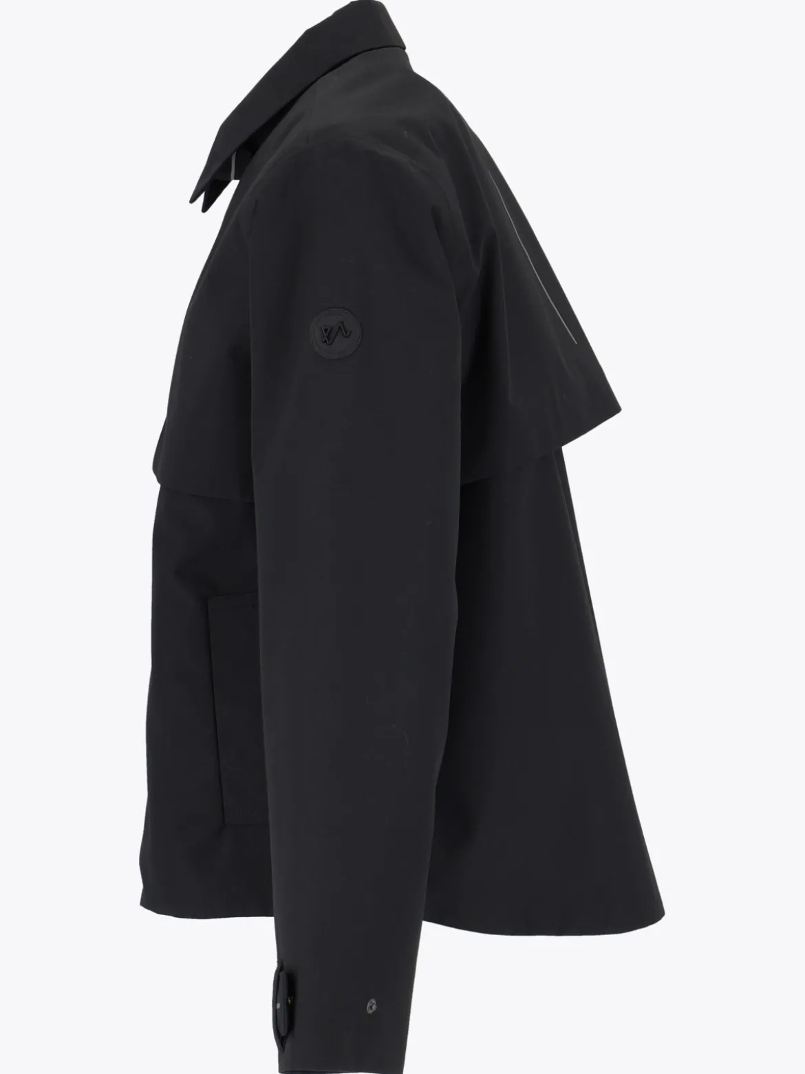 Mode Trench Jakke D Kort trenchcoat til dame