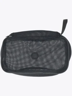 & Toalettmappe Praktisk toalettveske i slitesterkt mesh materiale