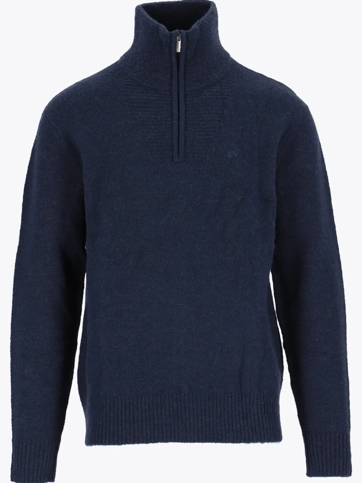 Venture Light Strikk H Halfzip genser i ullblanding til herre