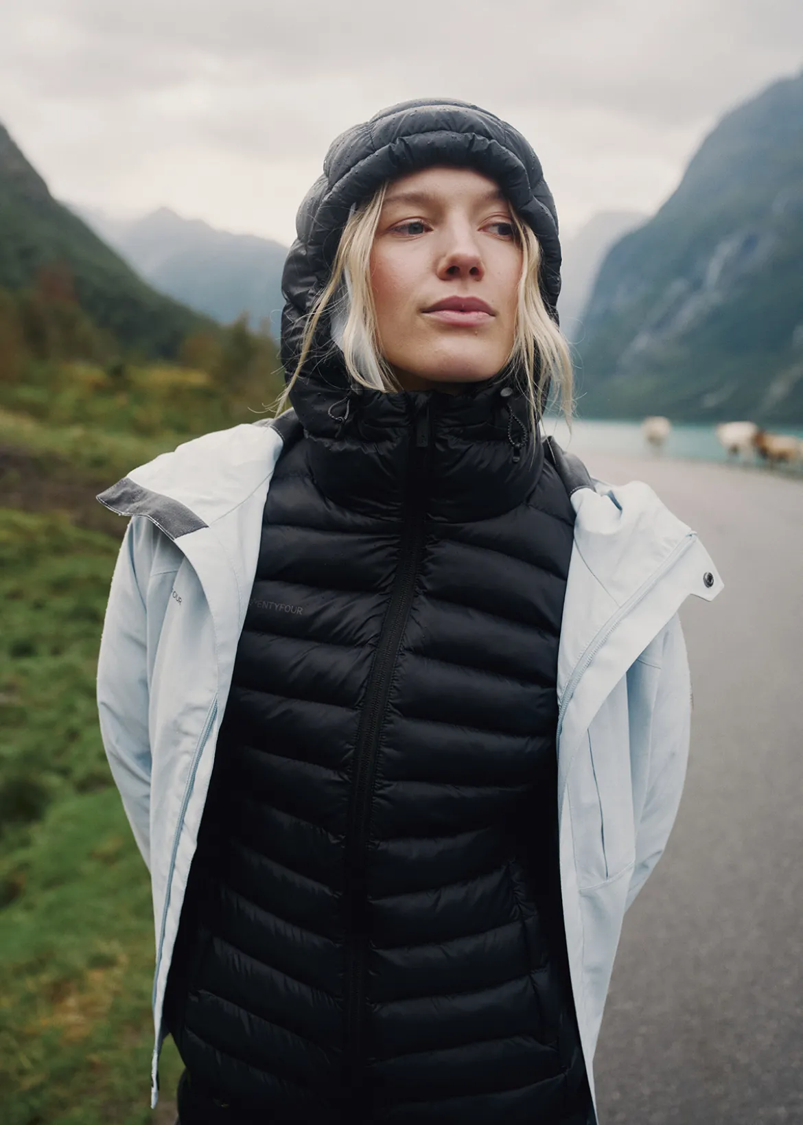 Venture Skalljakke D Lett, teknisk 2-lags jakke til dame